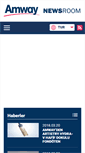 Mobile Screenshot of news.amway.com.tr