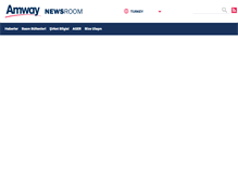 Tablet Screenshot of news.amway.com.tr