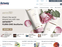 Tablet Screenshot of amway.gr