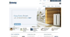 Desktop Screenshot of amway.pt