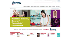 Desktop Screenshot of amway.com.pa