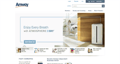 Desktop Screenshot of amway.it