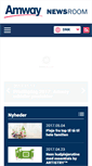 Mobile Screenshot of news.amway.dk