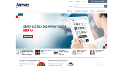 Desktop Screenshot of amway.ch