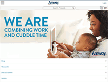 Tablet Screenshot of m.amway.com