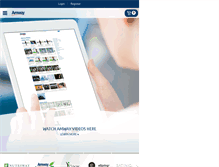 Tablet Screenshot of amway.se